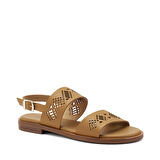 Kadın Sandalet 86T6 Frau LONDON-S Laser Etched Leather Sandals