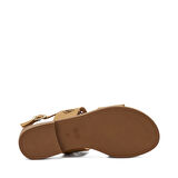 Kadın Sandalet 86T6 Frau LONDON-S Laser Etched Leather Sandals