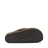 Kadın Terlik 17D5 Frau VELOUR-S T.Moro (Dark Brown)