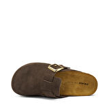 Kadın Terlik 17D5 Frau VELOUR-S T.Moro (Dark Brown)