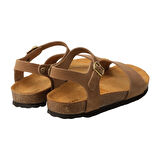 Kadın Sandalet 58H3 Frau NABUK-V Leather Sabbia