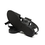 Kadın Sandalet 86T6 Frau LONDON-S Laser Etched Leather Sandals