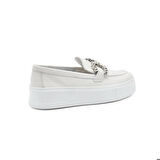 Kadın Oxford ( Klasik) 36M4 Frau MOUSSE Bianco