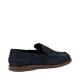 Erkek Oxford ( Klasik) 76D0 Frau SUEDE Blu