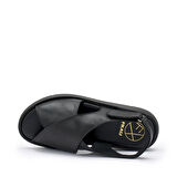 Kadın Sandalet 50P1 Frau CACHEMIRE SANDAL Black