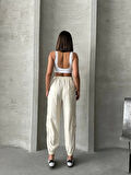 Jogger lastik paça pantolon