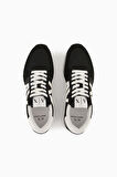 Erkek Sneaker Ayakkabı - Siyah/Beyaz | 44