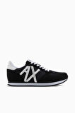 Erkek AE Sneaker Ayakkabı - Siyah/Beyaz | 43,5