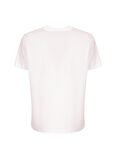 Just Cavalli Bisiklet Yaka Baskılı Beyaz Kadın T-Shirt 74PBHF04