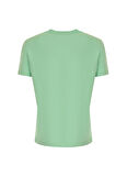 Just Cavalli Bisiklet Yaka Baskılı Beyaz Kadın T-Shirt 74PBHG00