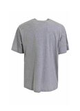 Just Cavalli Bisiklet Yaka Gri Melanj Erkek T-Shirt 75OAHT00