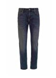 Just Cavalli Normal Bel Normal Paça Slim Fit İndigo Erkek Denim Pantolon 75OAB5J0