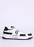 Just Cavalli Beyaz - Siyah Kadın Sneaker FONDO AZULA DIS. 1 SHOES