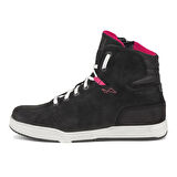 Forma Swift X Fit Dry Korumalı Kadın Motosiklet Botu Siyah  Beyaz