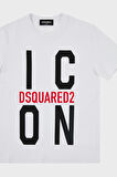 Dsquared2 Çocuk T Shirt DQ0243-D002F WHITE