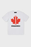 Dsquared2 Çocuk T Shirt DQ0028-D004G WHITE
