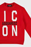 Dsquared2 Çocuk Sweat DQ0245-D002Y RED