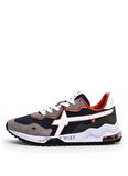 W6YZ Bej - Lacivert Erkek Süet + Tekstil Sneaker BREEZE-M.