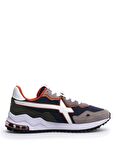 W6YZ Bej - Lacivert Erkek Süet + Tekstil Sneaker BREEZE-M.