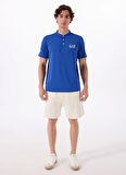 EA7 Bisiklet Yaka Mavi Erkek T-Shirt MULTI-SPORT SERAFINO