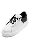 Kadın Baraga Lace-Up Sneakers - Beyaz/Siyah | 38