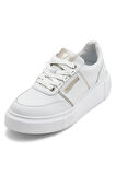 Kadın Baraga Lace-Up Bağçıklı Sneakers - Beyaz | 39