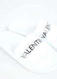 Valentino Beyaz Kadın Terlik 95G1501RUB