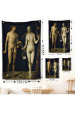 Albrecht Dürer - Adem İle Havva Duvar Örtüsü - Adam and Eve-8053