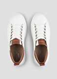 Alexander Smith Beyaz - Kahverengi Erkek Sneaker WEMBLEY