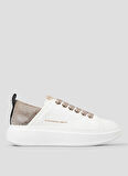 Alexander Smith Beyaz - Kahverengi Kadın Sneaker ASBBWYW0507WNU