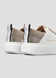 Alexander Smith Beyaz - Kahverengi Kadın Sneaker ASBBWYW0507WNU