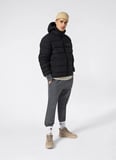 Champion Zip Ceket, S, Siyah