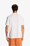Kappa Maska Erkek Beyaz T-Shirt 321W7ZW-001