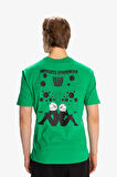 Kappa Authentic Space Jump  Erkek Yeşil T-Shirt 371S8FW-D16