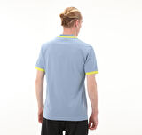 351W46W-A1O Kappa Logo Neon Erkek T-Shirt Mavi