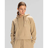 LOGO ELISE WAFFLE HOODIE 38221TW
