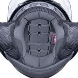 CGM 116A AIR Açık Kask PEMBE Uzun Vizör+Güneş Vizörlü -L