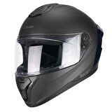 CGM 330A RIOT Sport Kapalı Kask Spoyler Siyah -S