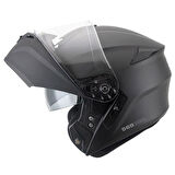 CGM 568A BER MONO ÇENE AÇILIR MOTOSİKLET KASKI ANTRASIT / L