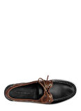 Sebago Deri Siyah - Kahve Erkek Günlük Ayakkabı 7111M7W