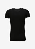 Armani Exchange Bisiklet Yaka Düz Siyah Erkek T-Shirt 956005 7320 NERO/NERO