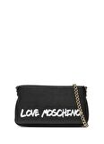 Love Moschino Siyah Kadın 12x21x5 cm Omuz Çantası JC4255PP0HK1300A