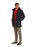 Slam Lacivert Erkek Kapüşonlu Regular Fit Ceket A124001S00_DECK COAT