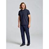 Slam Deck Polo Ss Erkek Lacivert T-Shirt