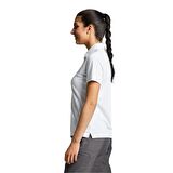 Slam Ws Tech Pique Polo Ss Kadın Beyaz T-Shirt