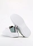 Alexander Smith Beyaz - Yeşil Kadın Deri Sneaker ASAZWYW0487WLG