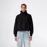 Champion Full Zip  Kadın Siyah Sweatshirt