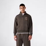 Champion Half Zip  Erkek Yeşil Sweatshirt