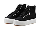 Superga 2708 Hi Top Kadın Günlük Ayakkabı S41273W-F83-SP Siyah