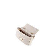 Valentino Ekru Kadın 8x18,5x13,5 cm Çapraz Çanta VBS3KK05R045